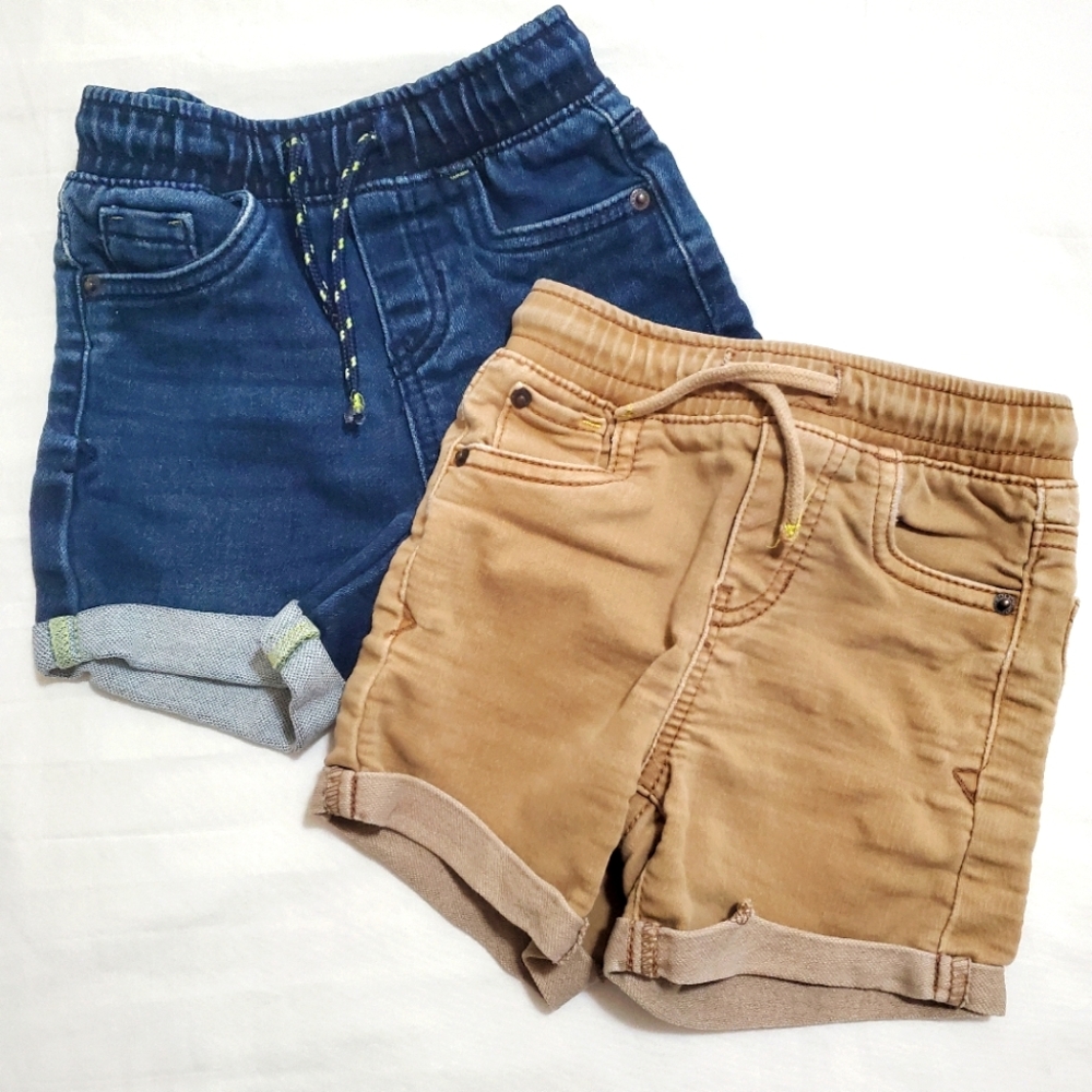 Cat & Jack Denim Shorts 18M (Lot of 2)